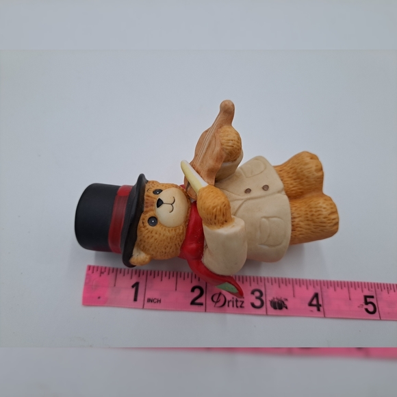 1983 Enesco Lucy And Me violin bear figurine - Picture 7 of 7